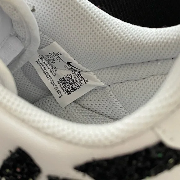 Shattered Glitter Swoosh AF1 - Picture 8 of 8